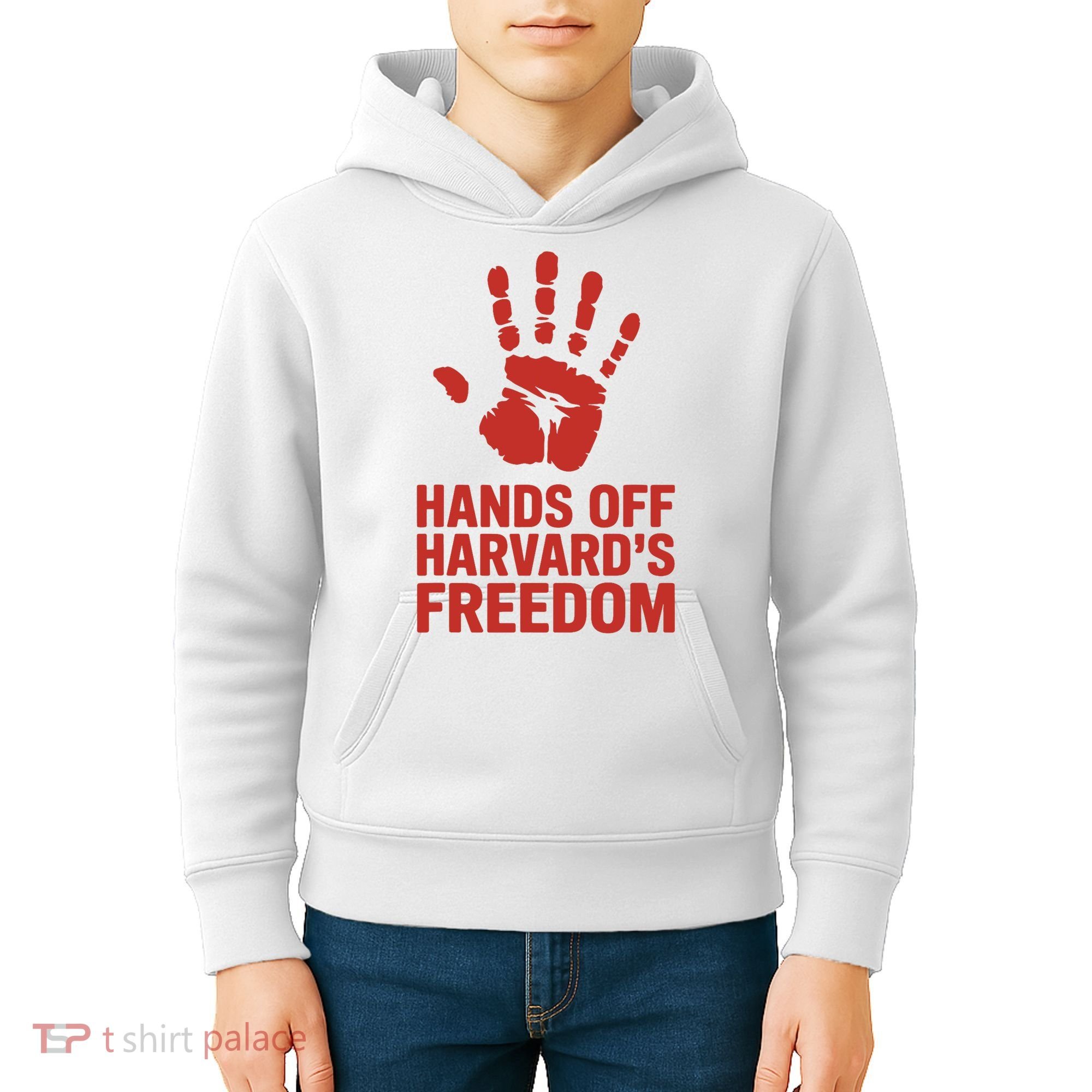 Hands Off Freedom Of Speech, Resist & Persist  Kids Hoodie