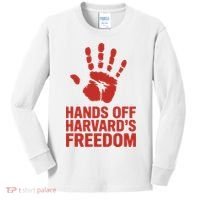 Hands Off Freedom Of Speech, Resist & Persist  Kids Long Sleeve Shirt thumb 0