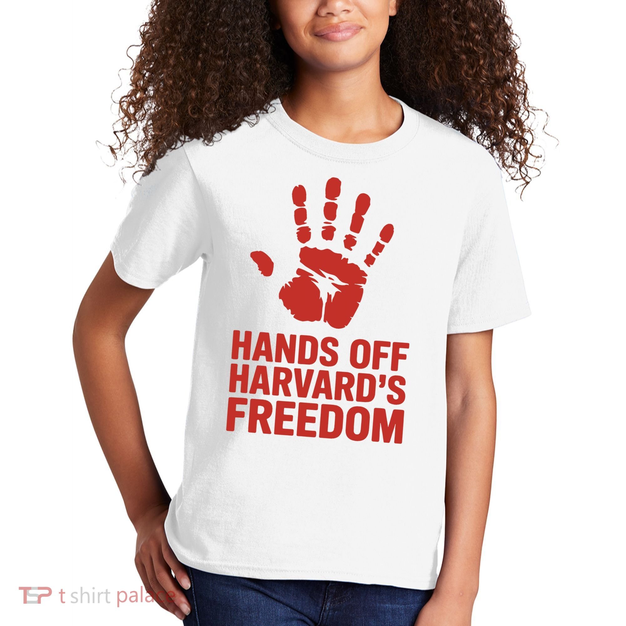 Hands Off Freedom Of Speech, Resist & Persist  Kids T-Shirt