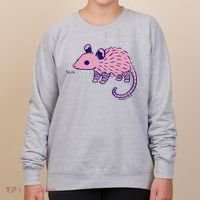 Heck Opossum Funny Animal Gift For  Women's Sweatshirt thumb 0