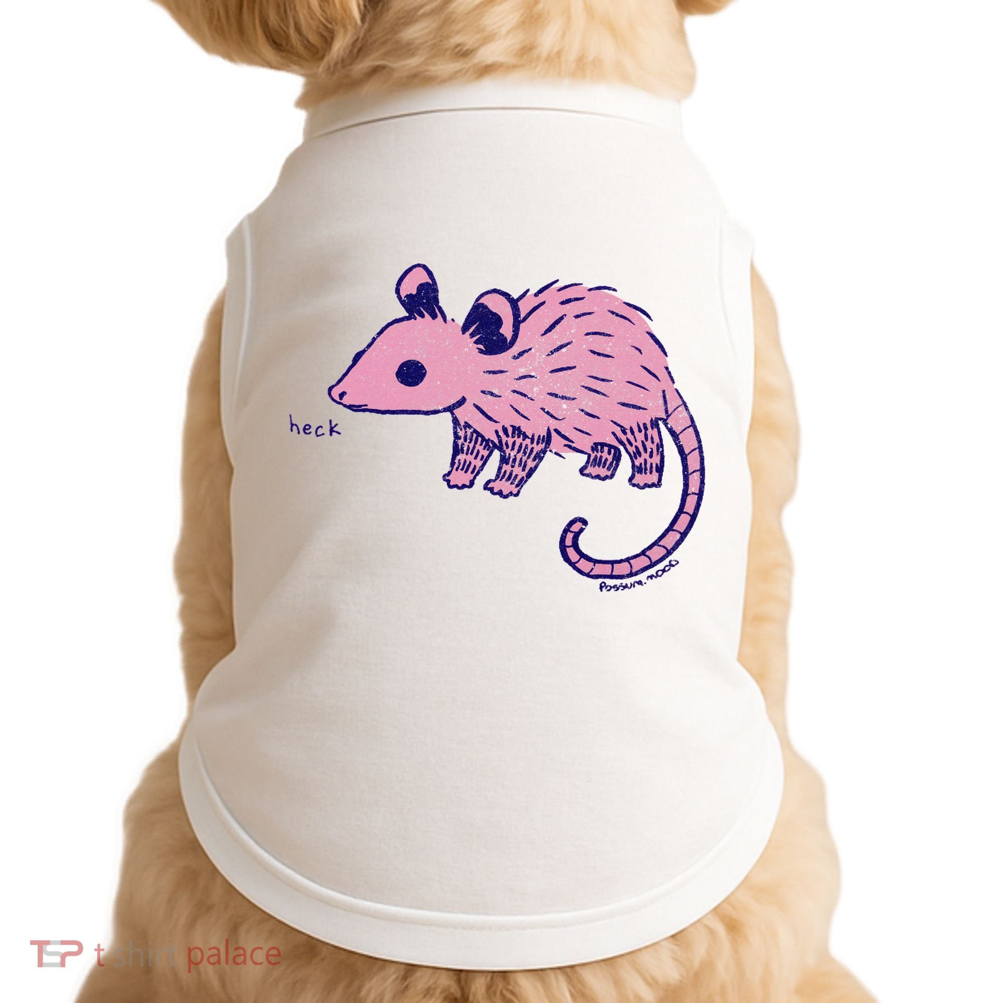 Heck Opossum Funny Animal Gift For  Doggie Tank