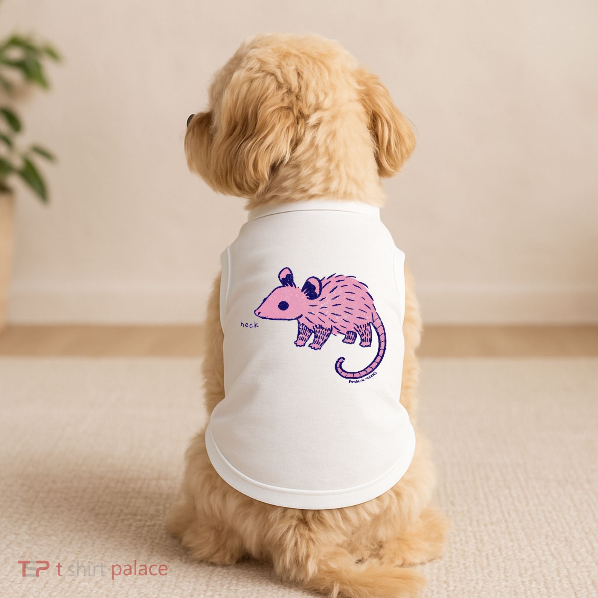 Heck Opossum Funny Animal Gift For  Doggie Tank