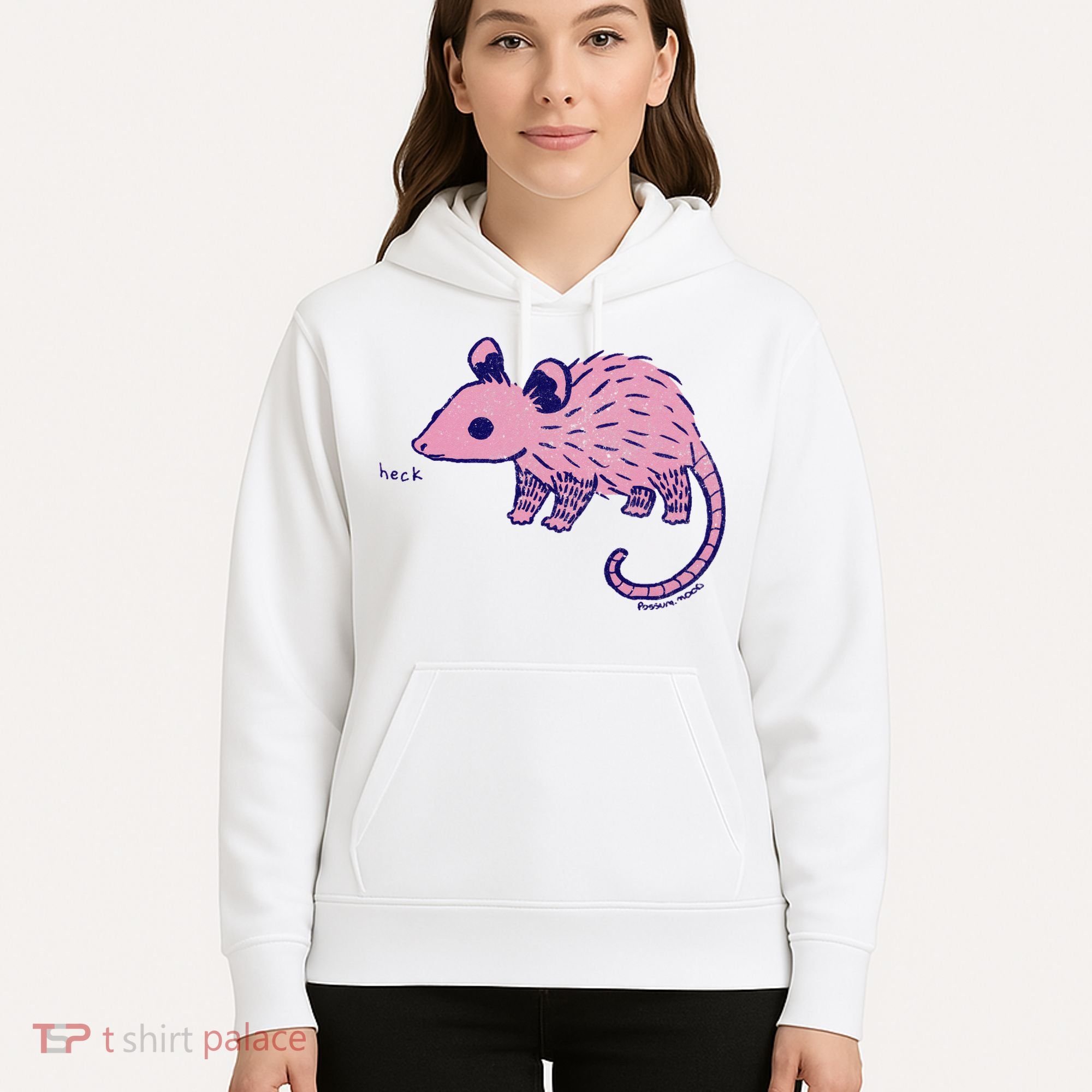 Heck Opossum Funny Animal Gift For  Hoodie