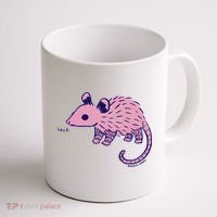 Heck Opossum Funny Animal Gift For  Coffee Mug thumb 1