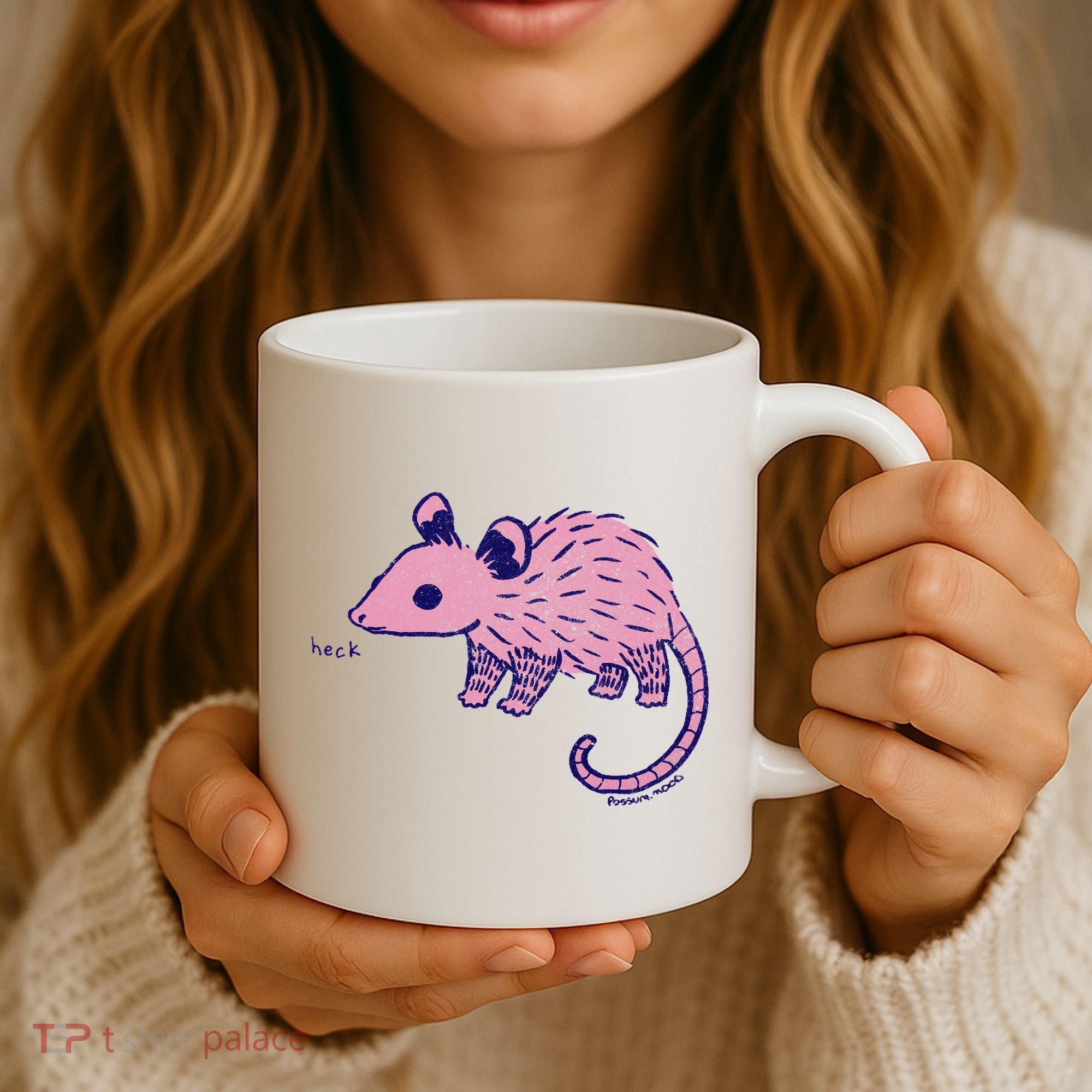 Heck Opossum Funny Animal Gift For  Coffee Mug
