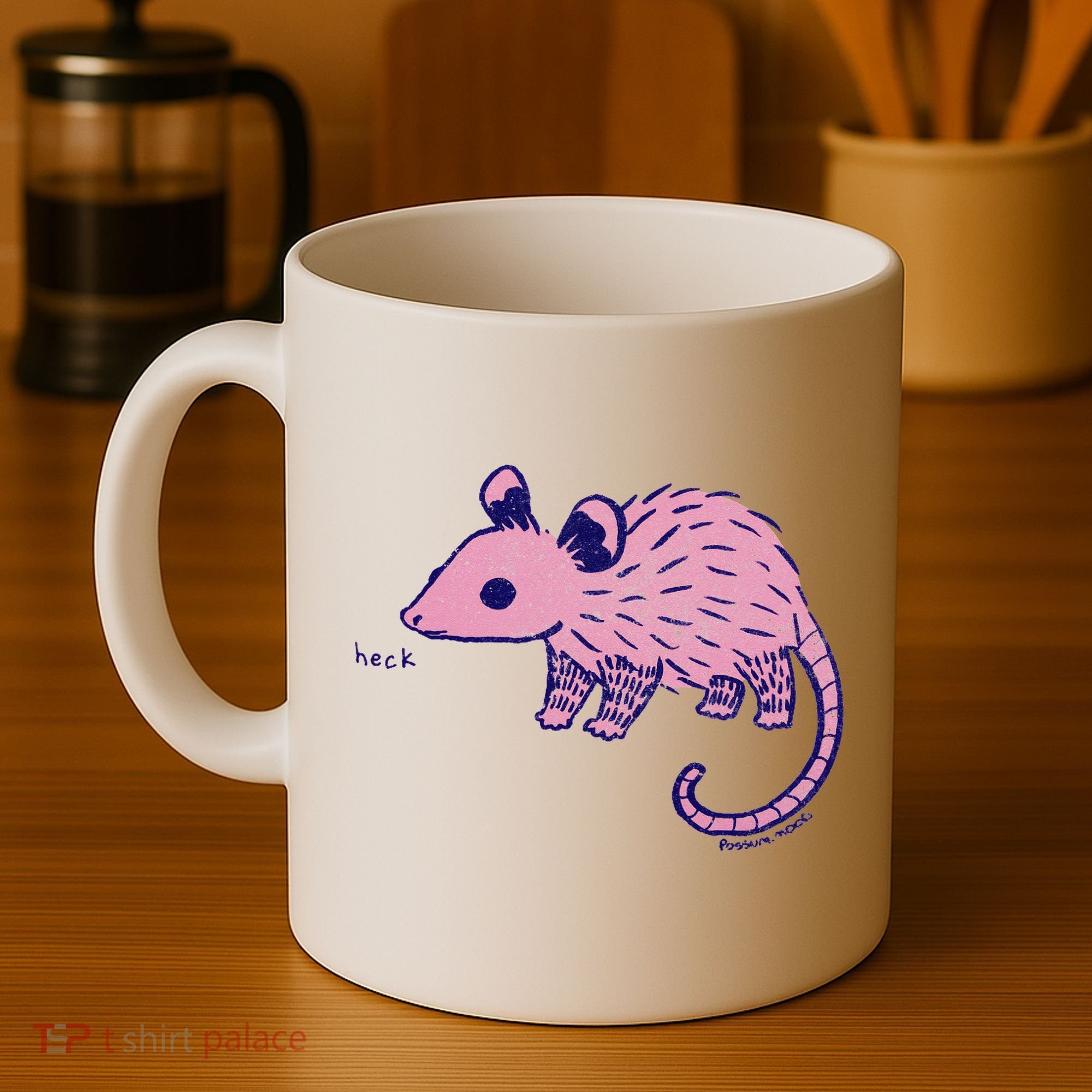 Heck Opossum Funny Animal Gift For  Coffee Mug