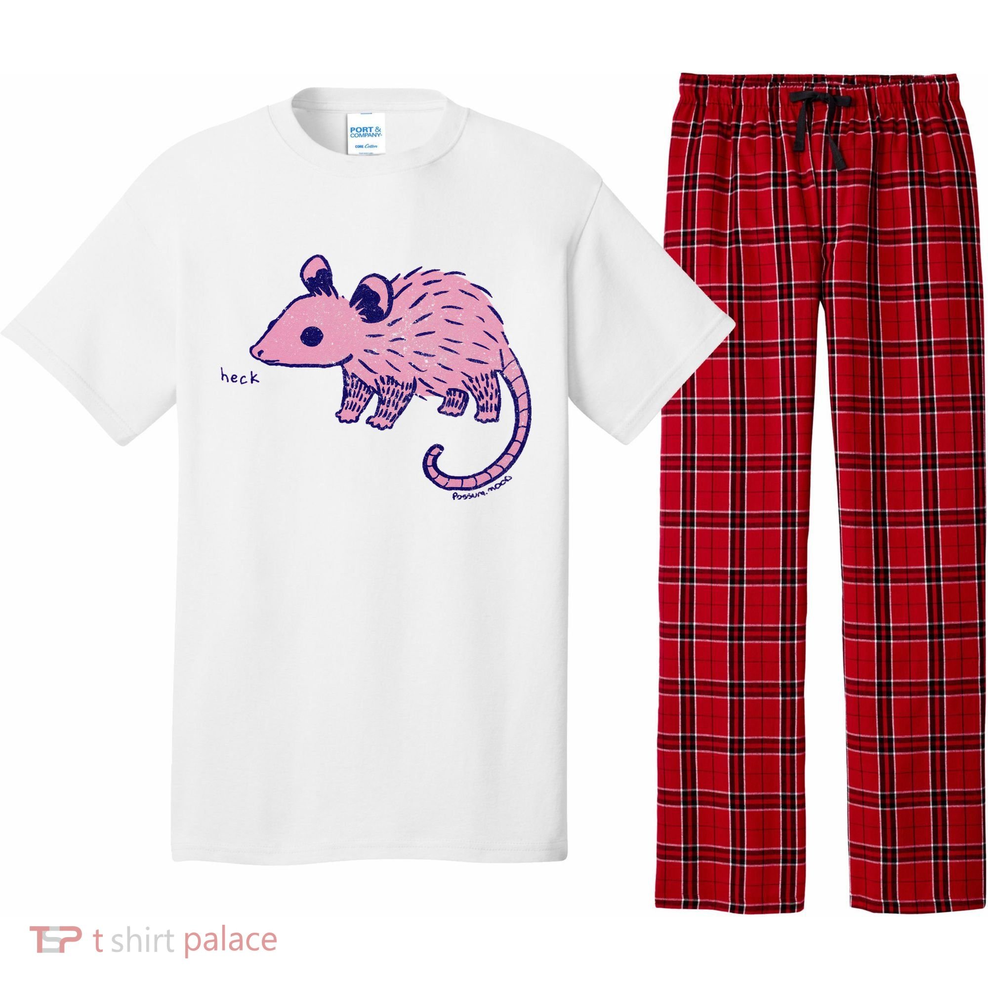 Heck Opossum Funny Animal Gift For  Pajama Set