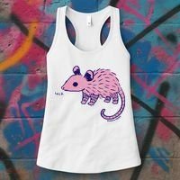 Heck Opossum Funny Animal Gift For  Women's Tank Top thumb 3