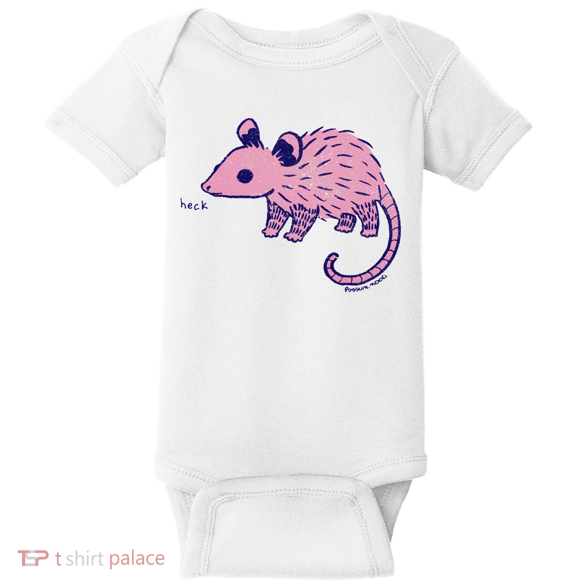 Heck Opossum Funny Animal Gift For  Baby Bodysuit
