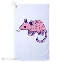 Heck Opossum Funny Animal Gift For  Golf Towel thumb 0