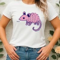 Heck Opossum Funny Animal Gift For  Women's T-Shirt thumb 2
