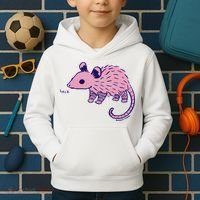 Heck Opossum Funny Animal Gift For  Kids Hoodie thumb 2