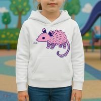 Heck Opossum Funny Animal Gift For  Kids Hoodie thumb 3