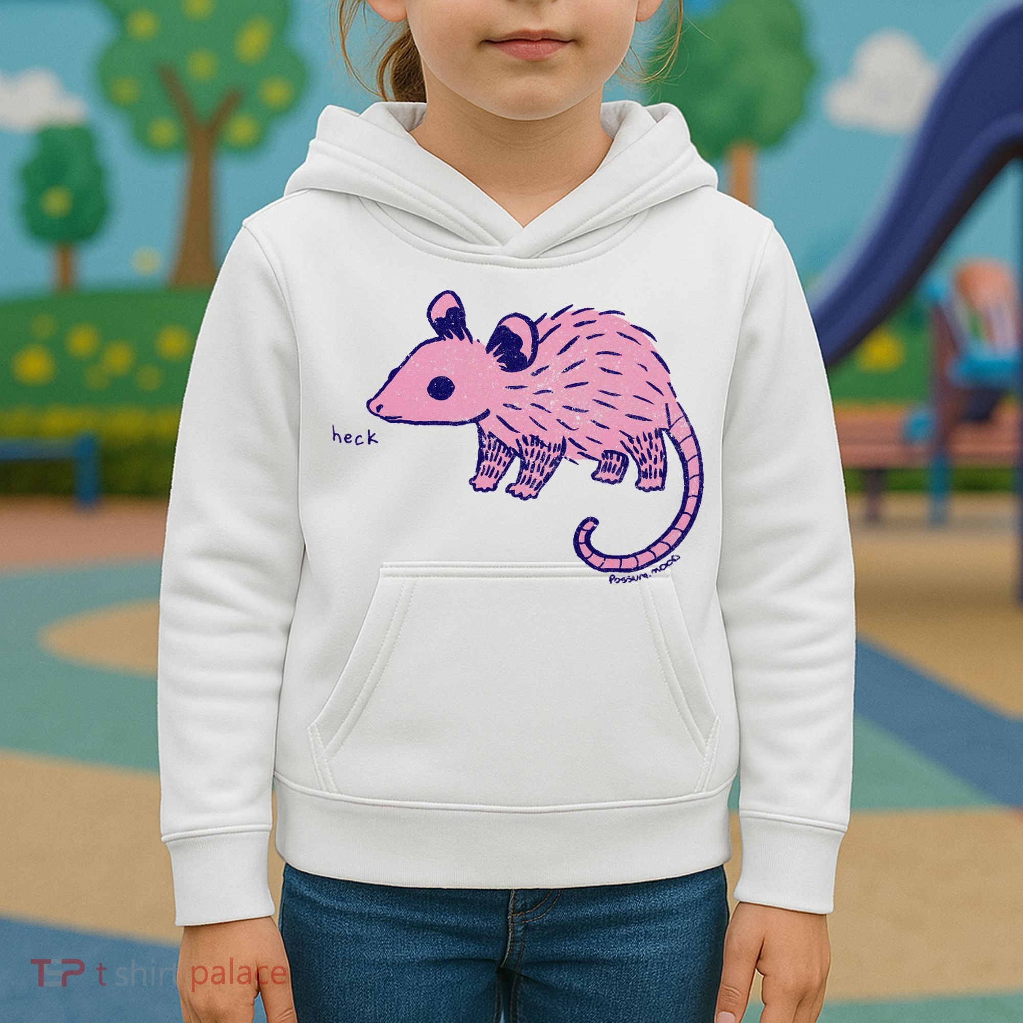 Heck Opossum Funny Animal Gift For  Kids Hoodie