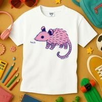Heck Opossum Funny Animal Gift For  Kids T-Shirt thumb 3
