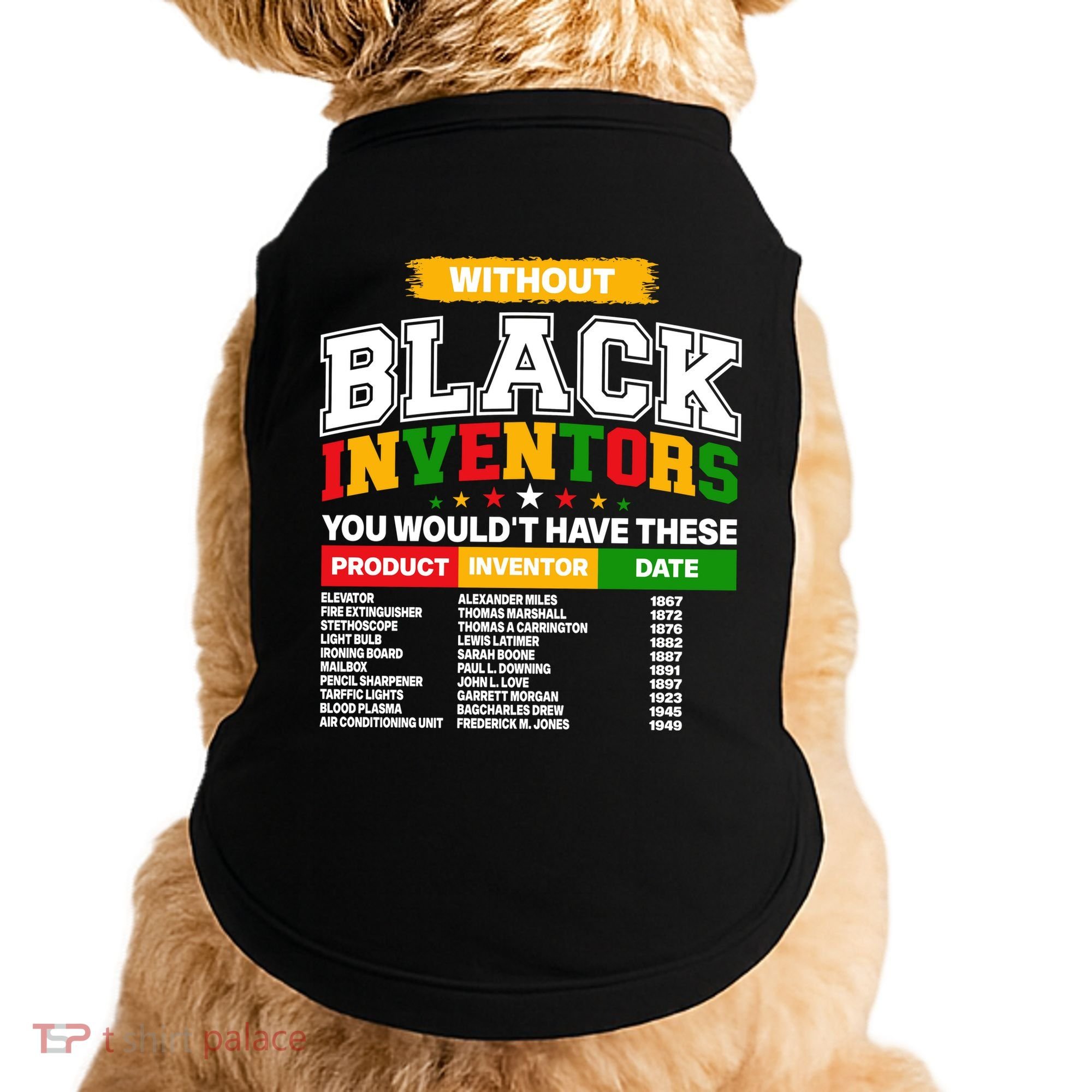 History Of Forgotten Black Inventors Doggie Tank