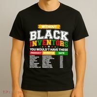History Of Forgotten Black Inventors T-Shirt thumb 3