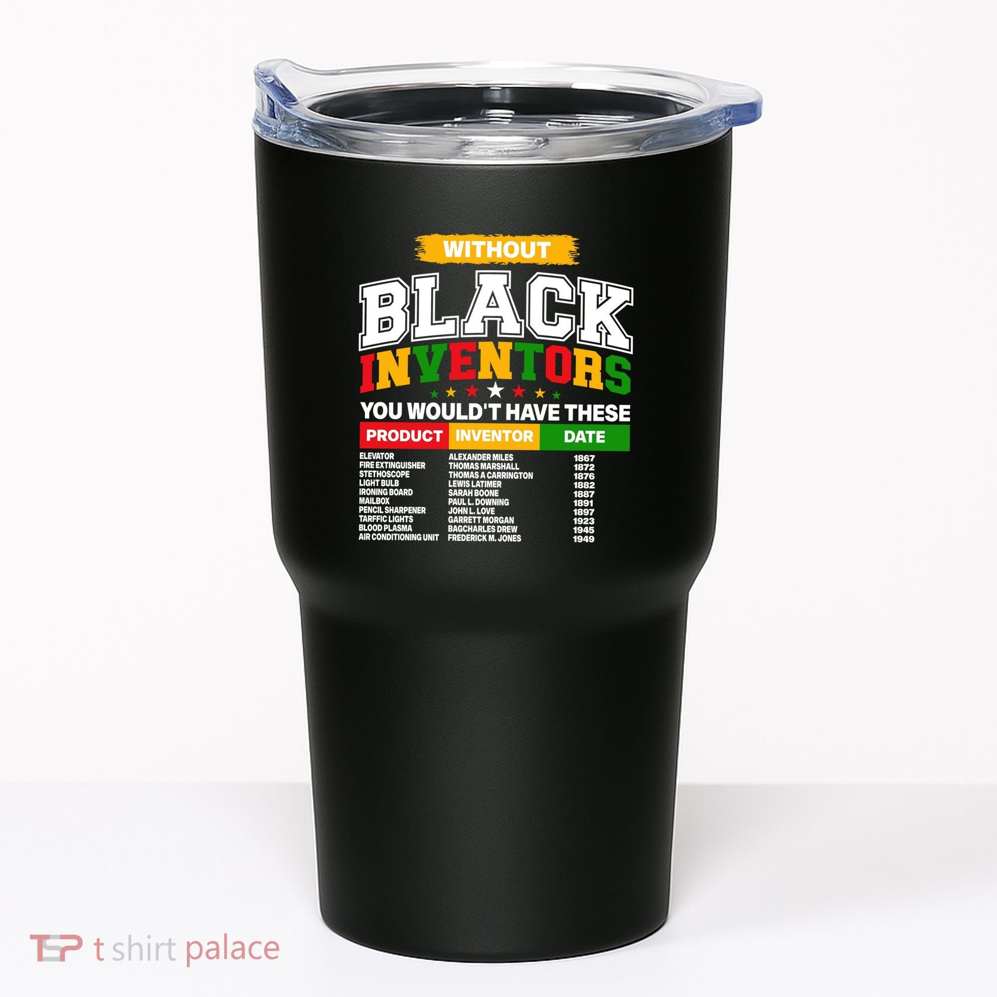 History Of Forgotten Black Inventors Tumbler