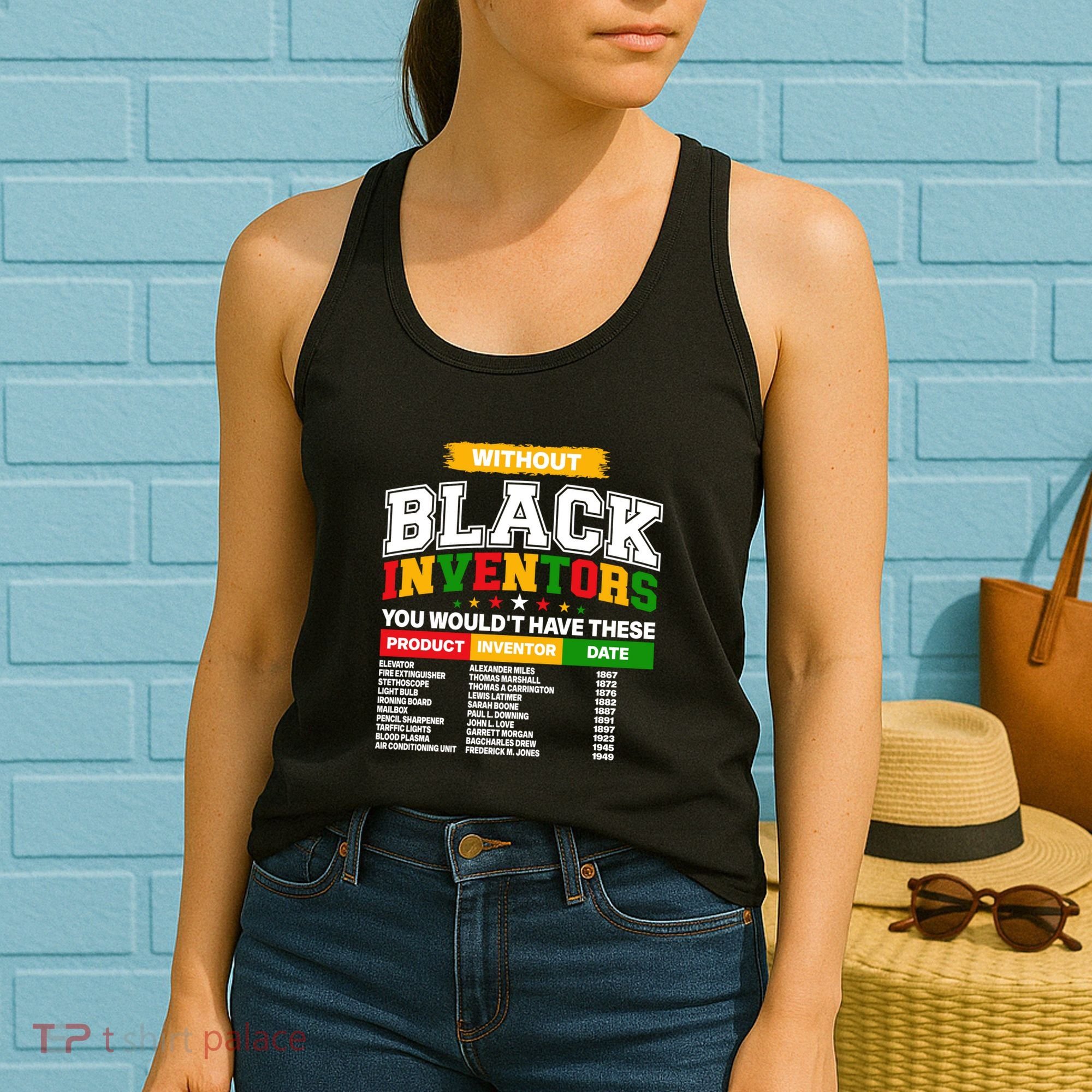 History Of Forgotten Black Inventors Women's Tank Top