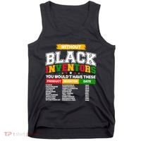 History Of Forgotten Black Inventors Tank Top thumb 0