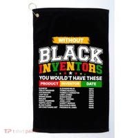 History Of Forgotten Black Inventors Golf Towel thumb 0