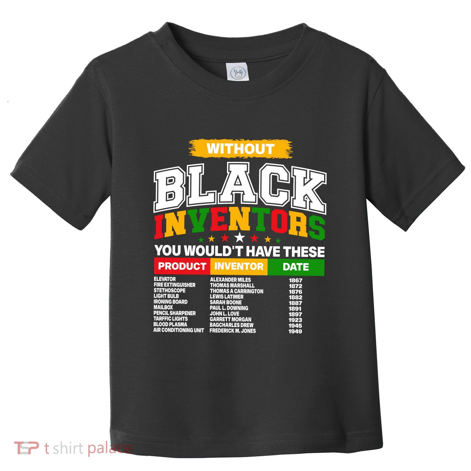 History Of Forgotten Black Inventors Toddler T-Shirt
