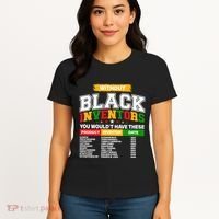 History Of Forgotten Black Inventors Women's T-Shirt thumb 4