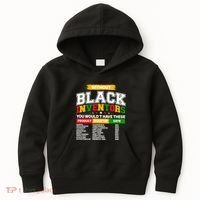 History Of Forgotten Black Inventors Kids Hoodie thumb 0