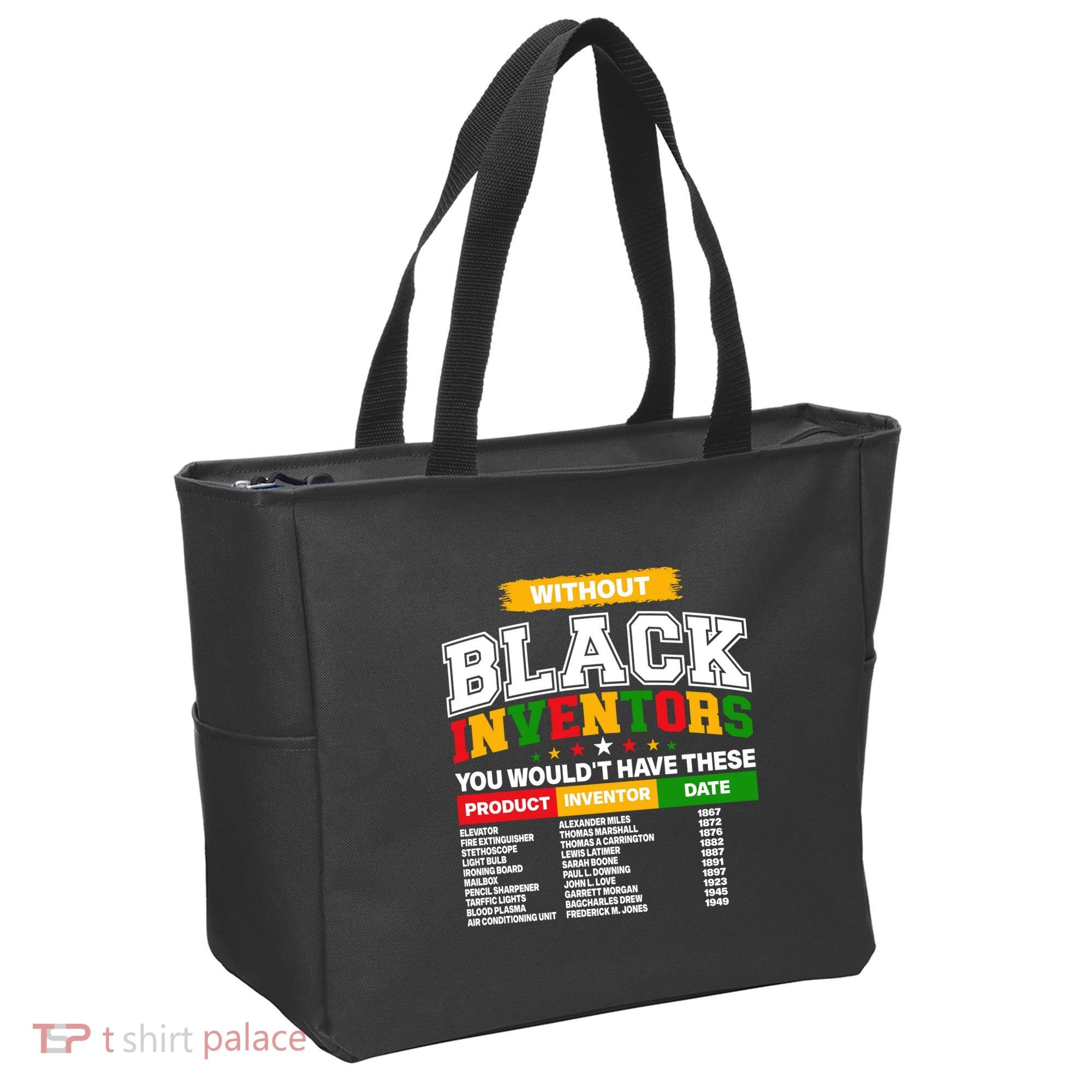 History Of Forgotten Black Inventors Tote Bag