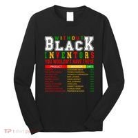 History Of Forgotten Black Inventors Black History Month Long Sleeve Shirt thumb 0