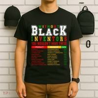 History Of Forgotten Black Inventors Black History Month T-Shirt thumb 6