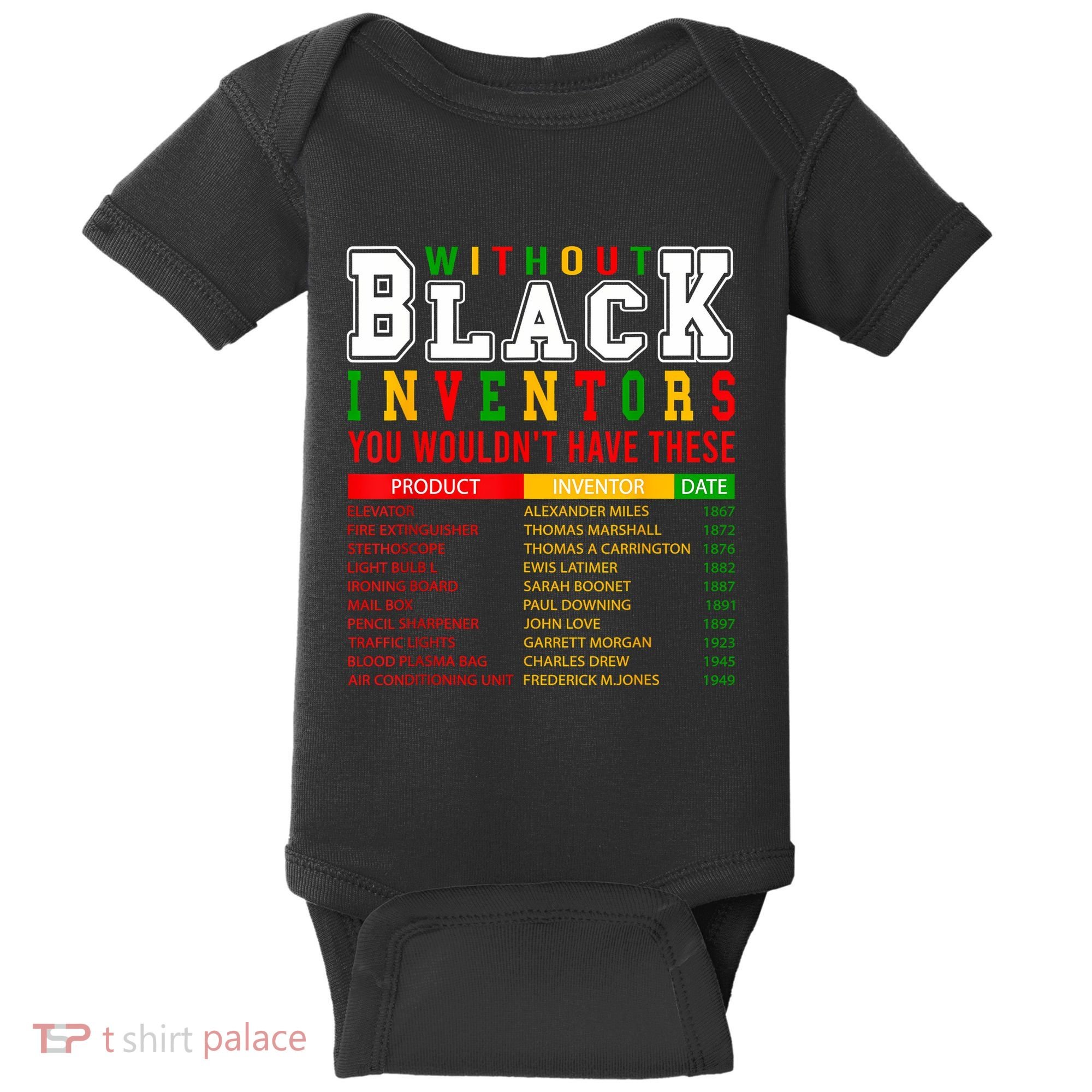 History Of Forgotten Black Inventors Black History Month Baby Bodysuit