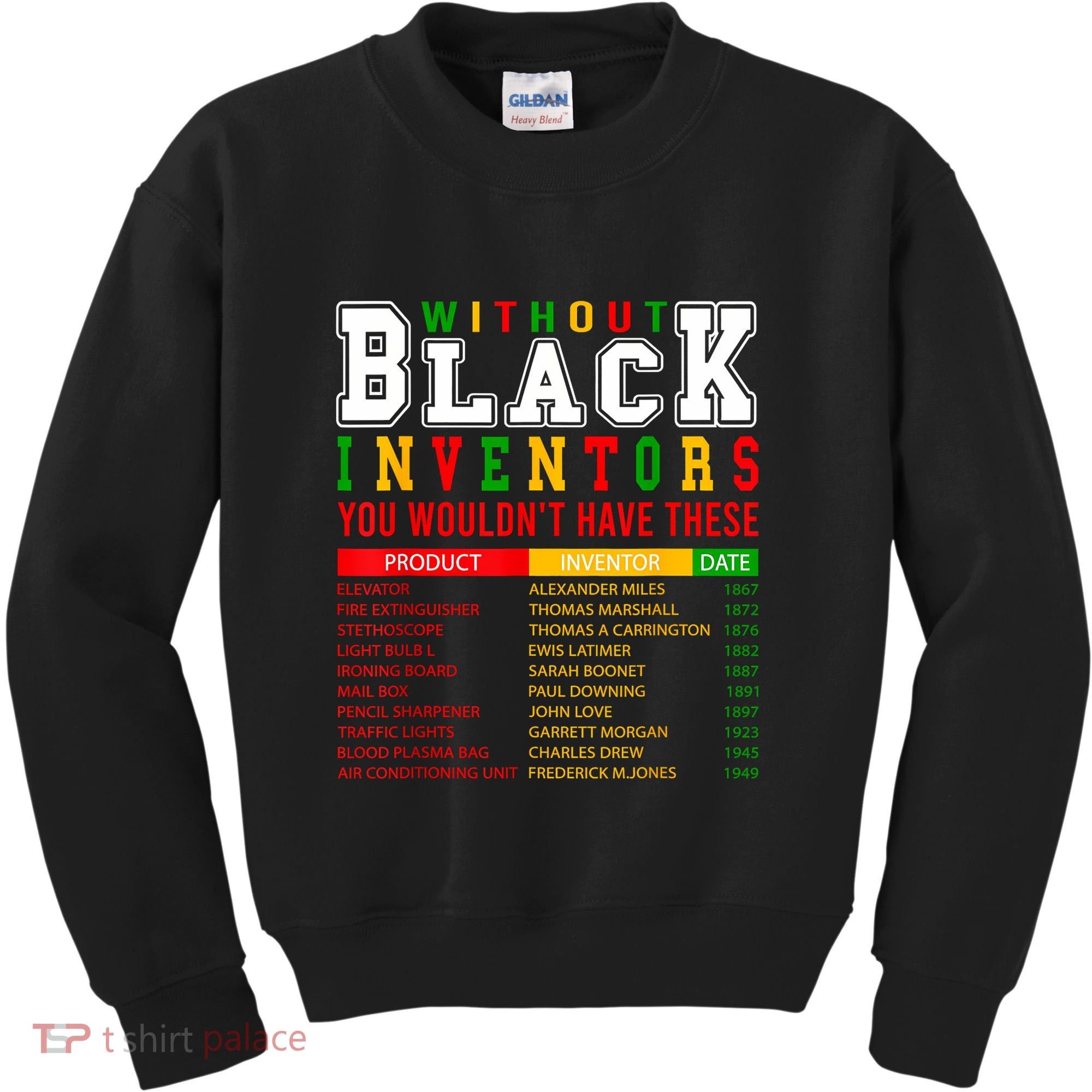 History Of Forgotten Black Inventors Black History Month Kids Sweatshirt