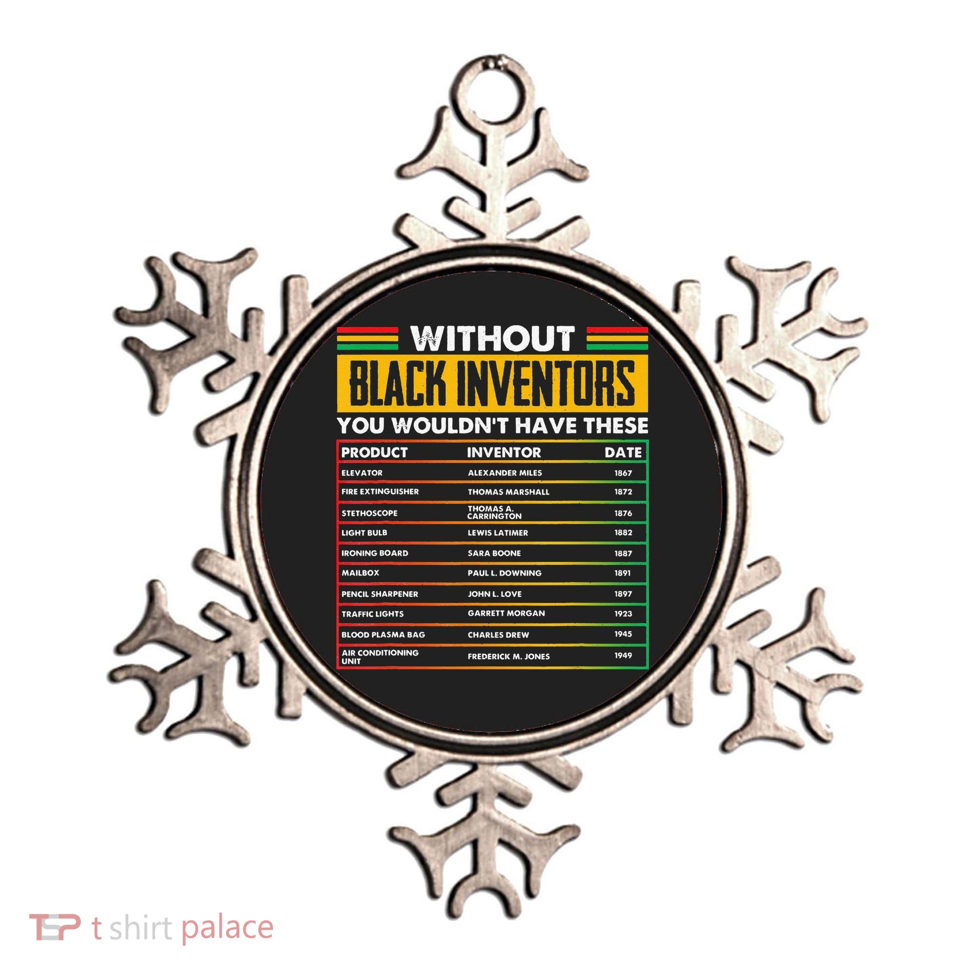 History Of Forgotten Black Inventors BHM Ornament