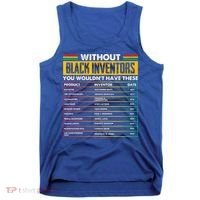 History Of Forgotten Black Inventors BHM Tank Top thumb 0
