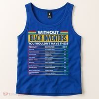 History Of Forgotten Black Inventors BHM Tank Top thumb 2