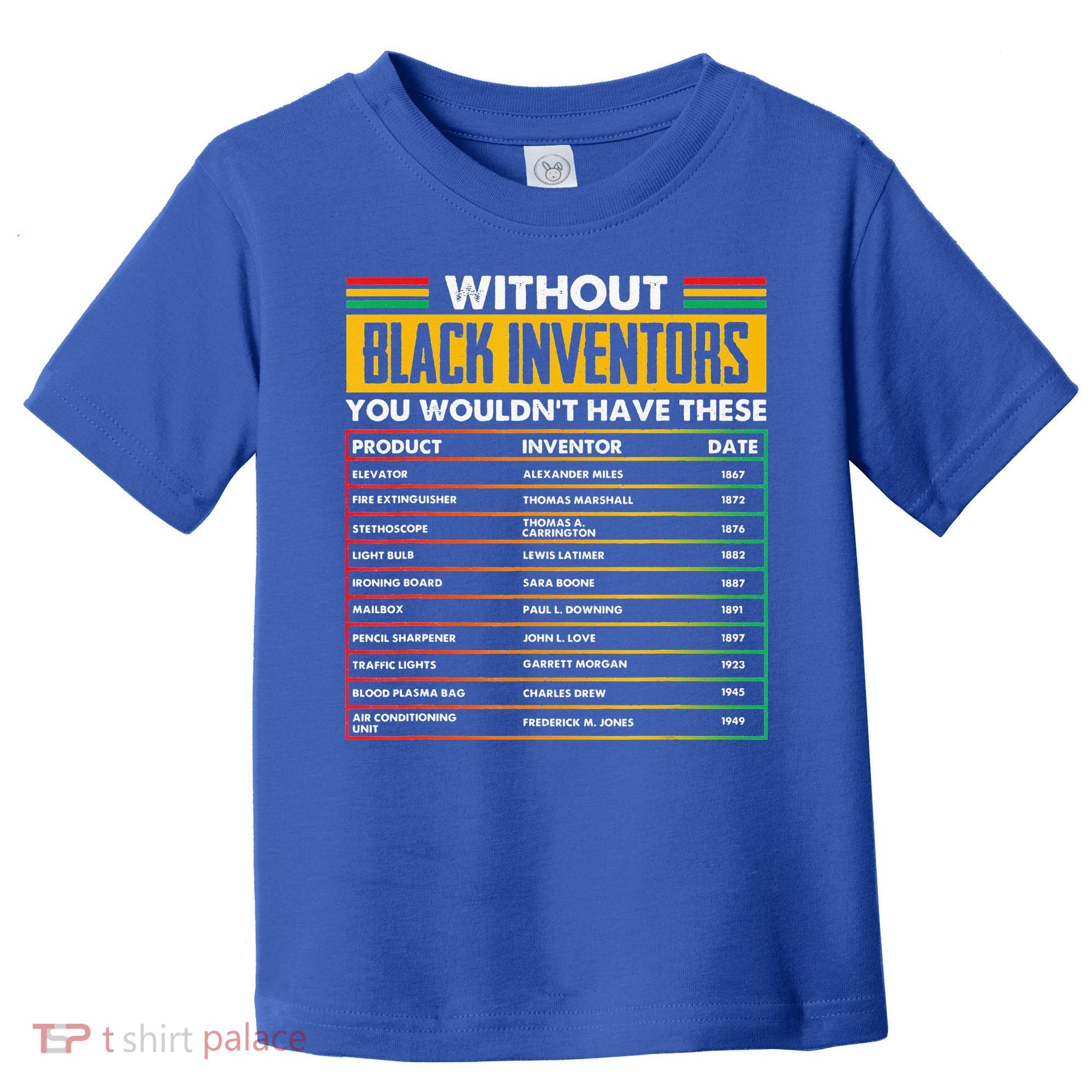 History Of Forgotten Black Inventors BHM Toddler T-Shirt