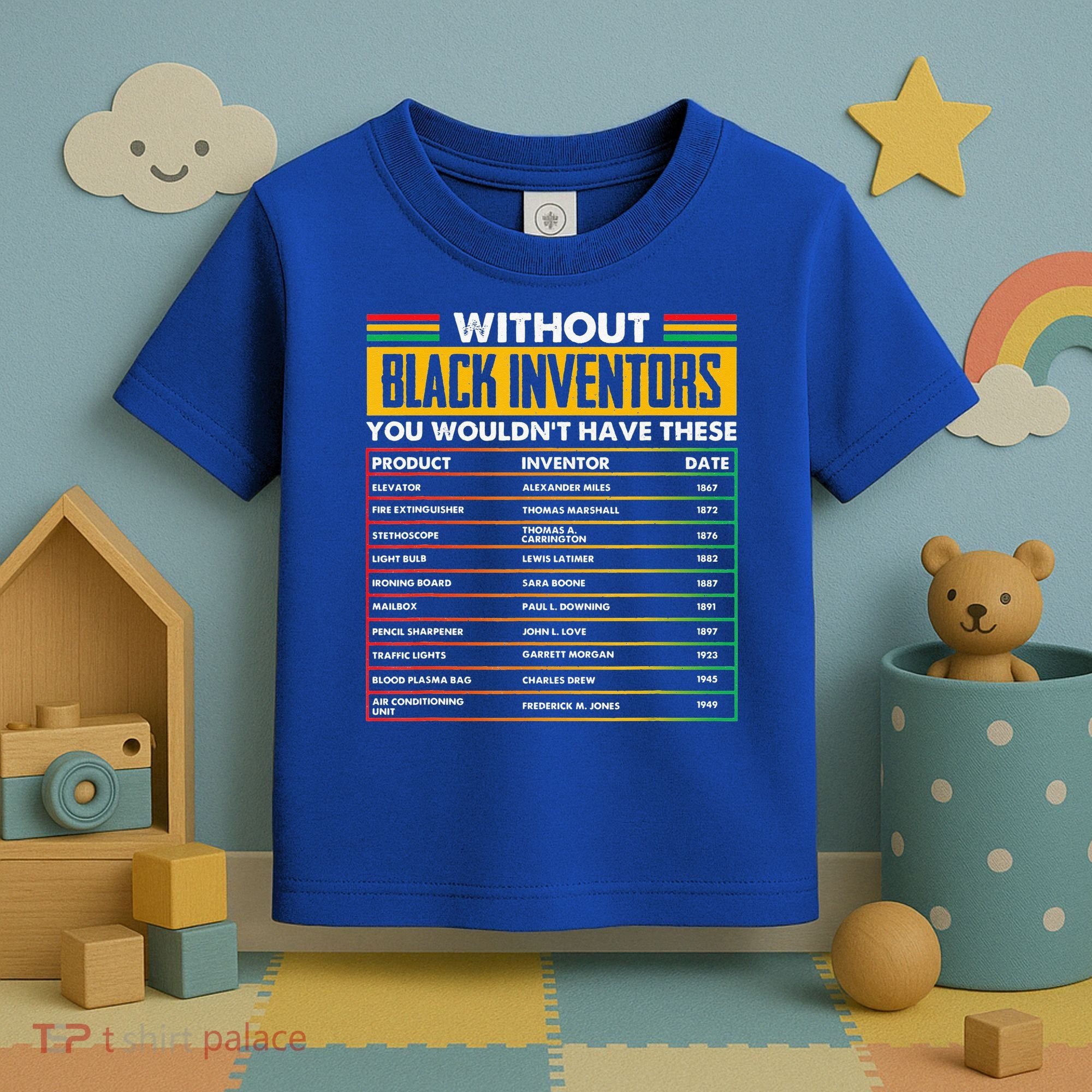 History Of Forgotten Black Inventors BHM Toddler T-Shirt