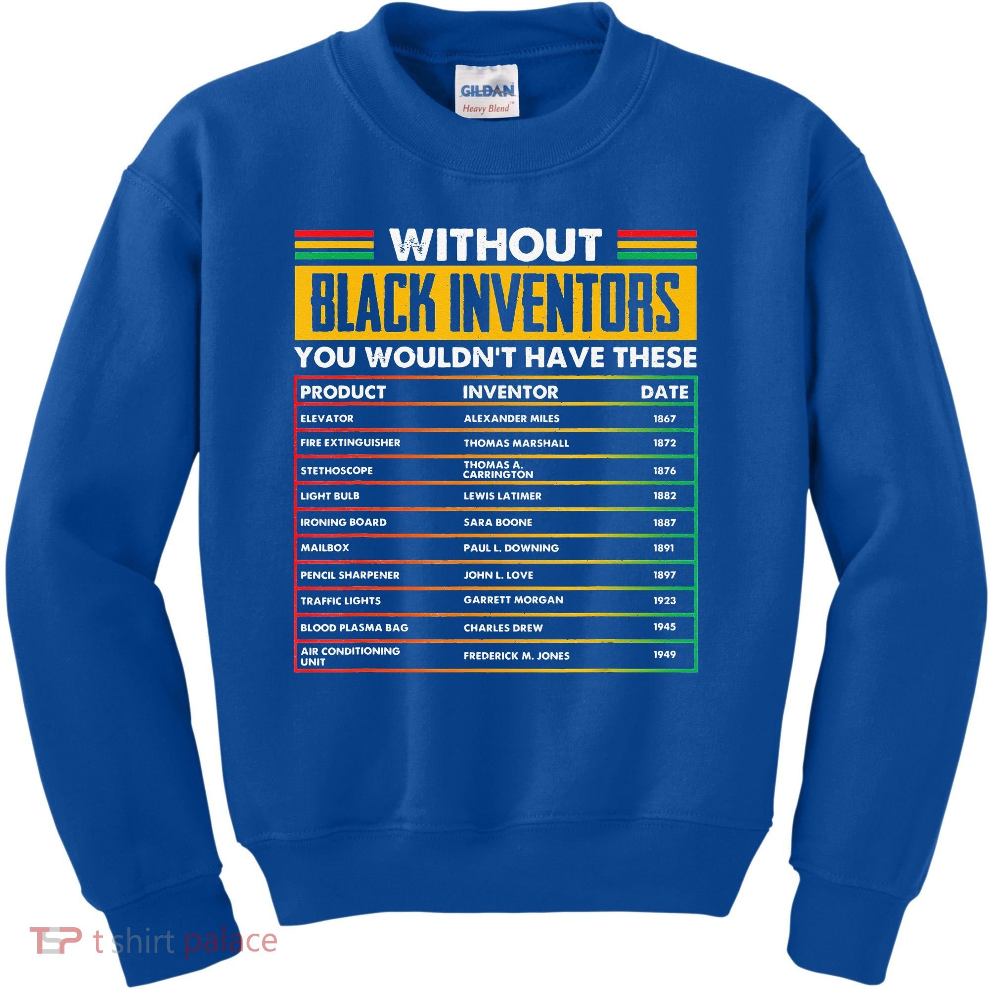 History Of Forgotten Black Inventors BHM Kids Sweatshirt