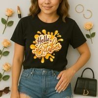 Hello October Fun Fall Comfort Colors Boxy T-Shirt thumb 2