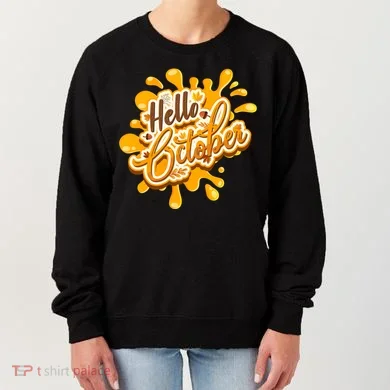 Hello October Fun Fall Women's Sweatshirt