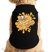 Hello October Fun Fall Doggie Tank thumb 0