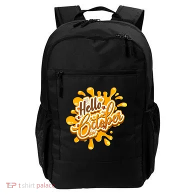 Hello October Fun Fall Backpack