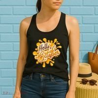 Hello October Fun Fall Women's Tank Top thumb 2