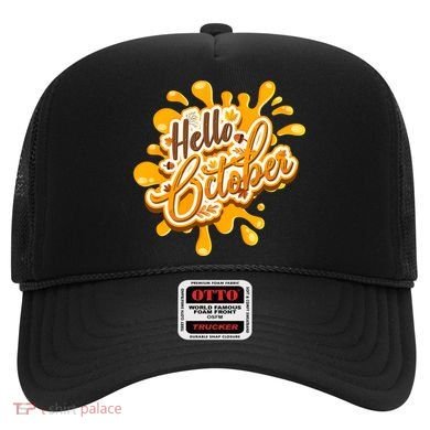Hello October Fun Fall Hat