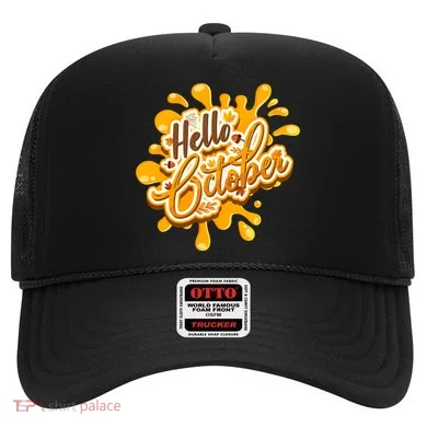 Hello October Fun Fall Hat