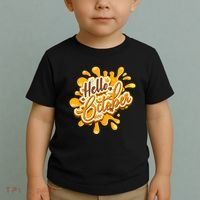 Hello October Fun Fall Toddler T-Shirt thumb 2