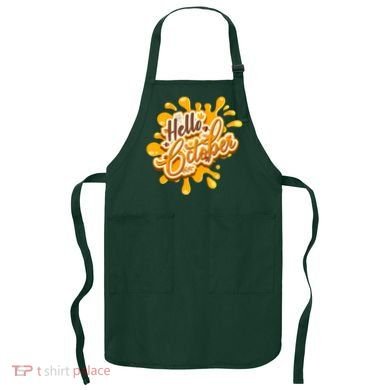 Hello October Fun Fall Apron