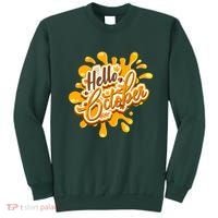 Hello October Fun Fall Sweatshirt thumb 0