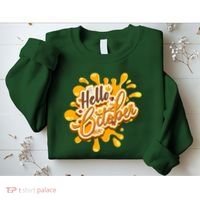 Hello October Fun Fall Sweatshirt thumb 2